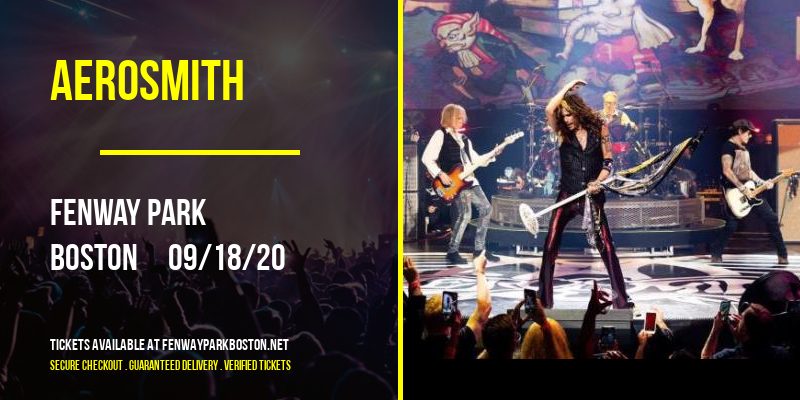 Aerosmith at Fenway Park tickets Aerosmith at Fenway Park