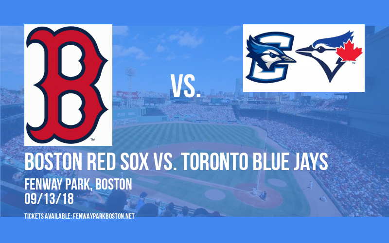 Boston Red Sox vs. Toronto Blue Jays at Fenway Park