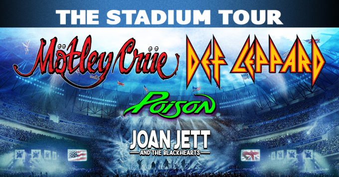 The Stadium Tour: Motley Crue, Def Leppard, Poison & Joan Jett and The Blackhearts at Fenway Park