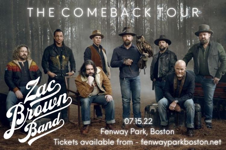 Zac Brown Band at Fenway Park