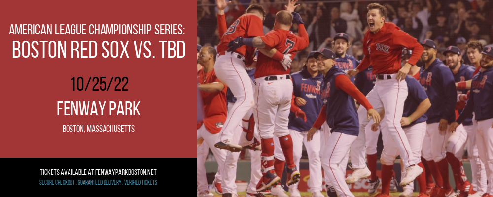 American League Championship Series: Boston Red Sox vs. TBD [CANCELLED] at Fenway Park