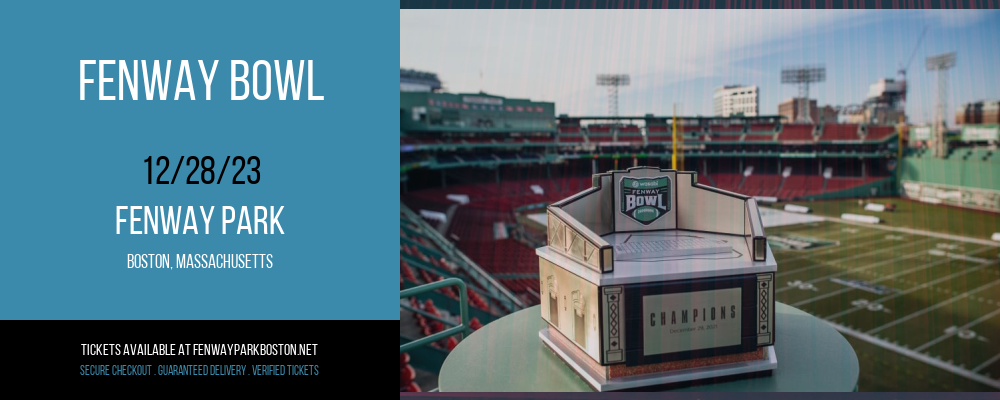 Fenway Bowl at Fenway Park