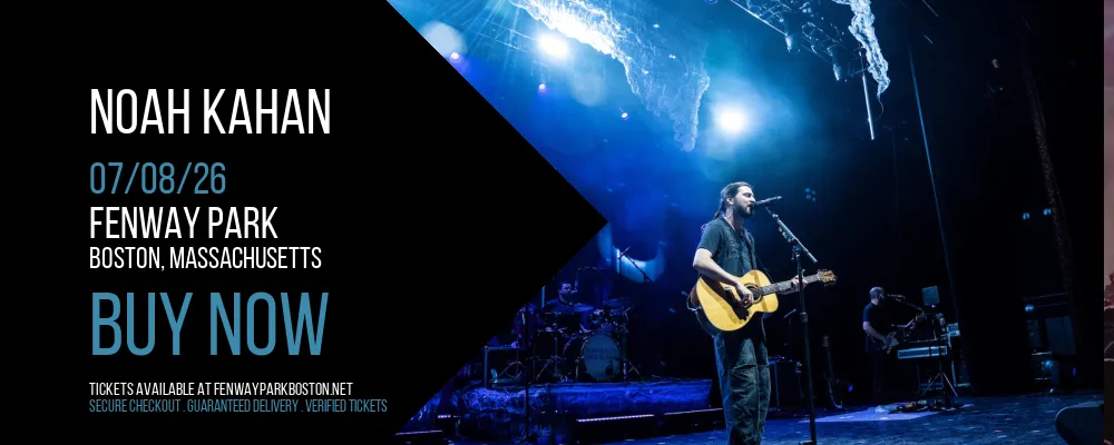 Noah Kahan at Fenway Park